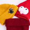1pc Christmas-Themed Black Cat Enamel Pin with Santa Hat & Colorful Lights - Whimsical Festive Accessory for Outfits, Bags,Party