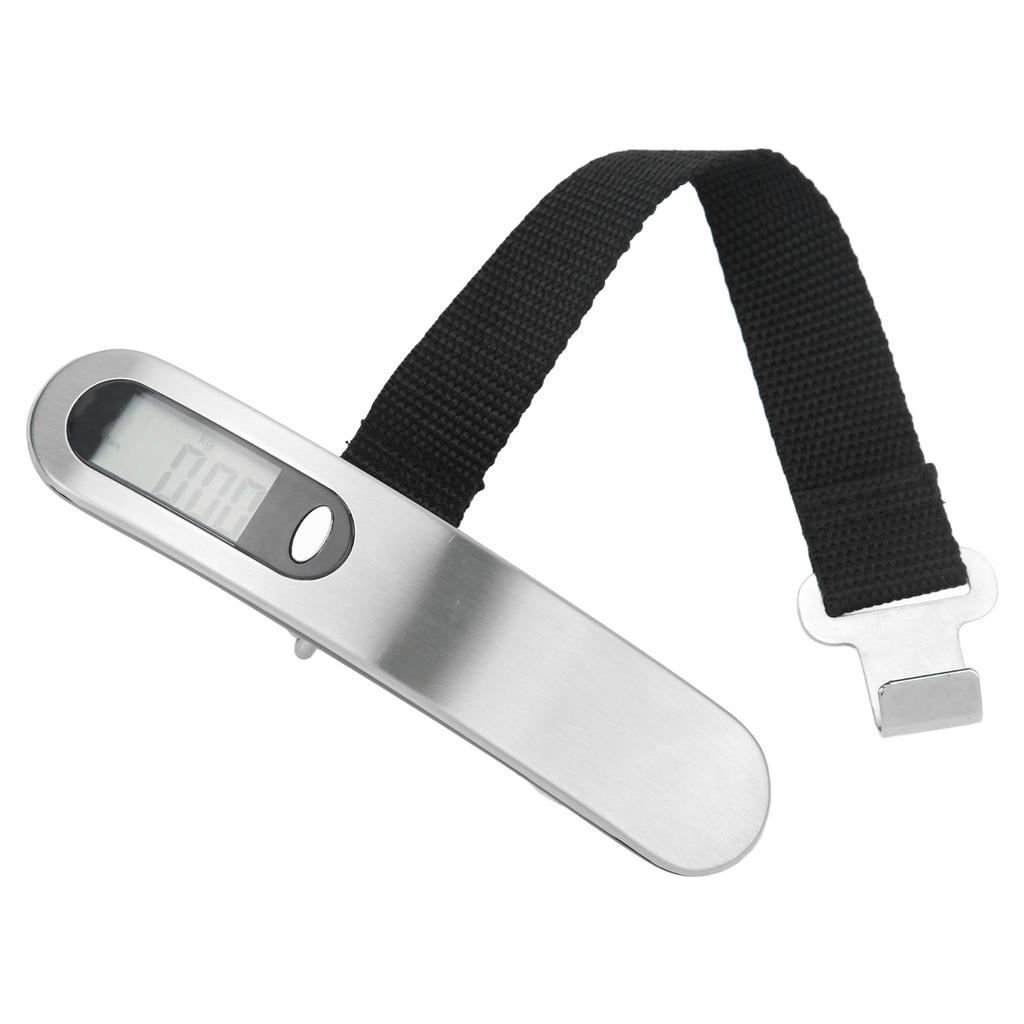 Portable Digital Luggage Weight Scale Stainless Steel Hanging Suitcase Scale with Battery