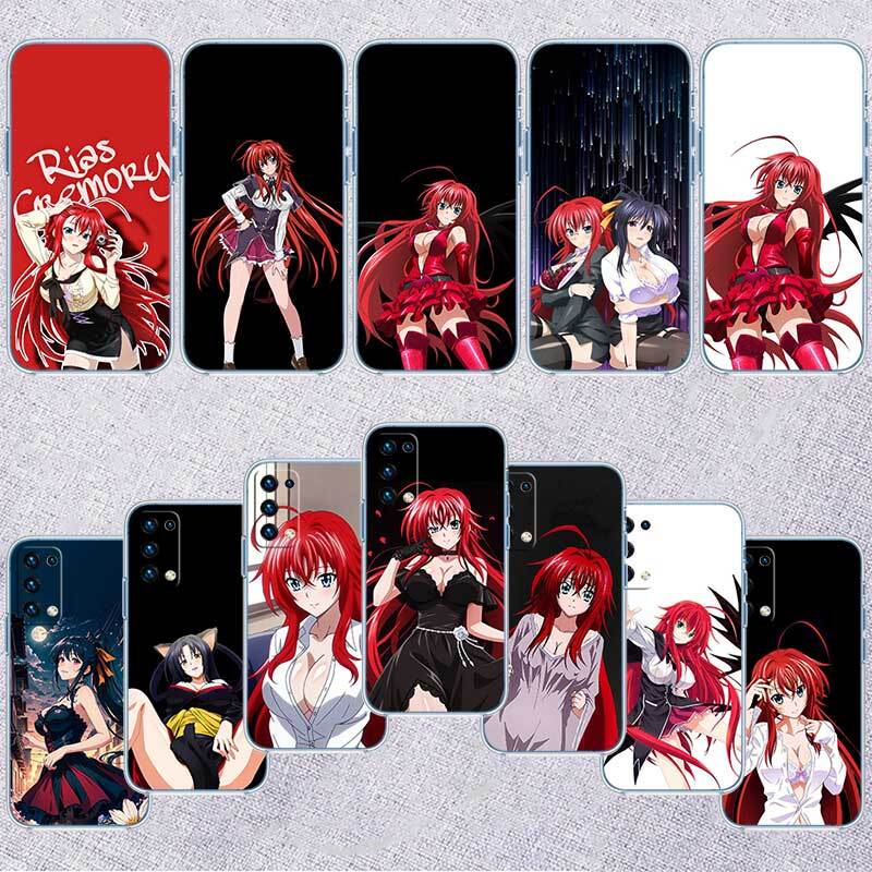 Rias Gremory Case for Motorola E7 E22 E20 E13 E15 E22S E30 E40 G10 G20 G04 G22 G23 G05 G75 G35 G55 G6 G7 G8 G9 Plus Power Play