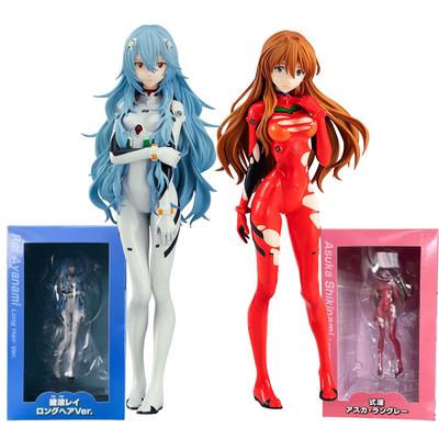 NEON GENESIS EVANGELION Figure EVA Soryu Asuka Rangure Ayanami Rei Long Hair Action Figurine Anime PVC Collectible Toy Gift