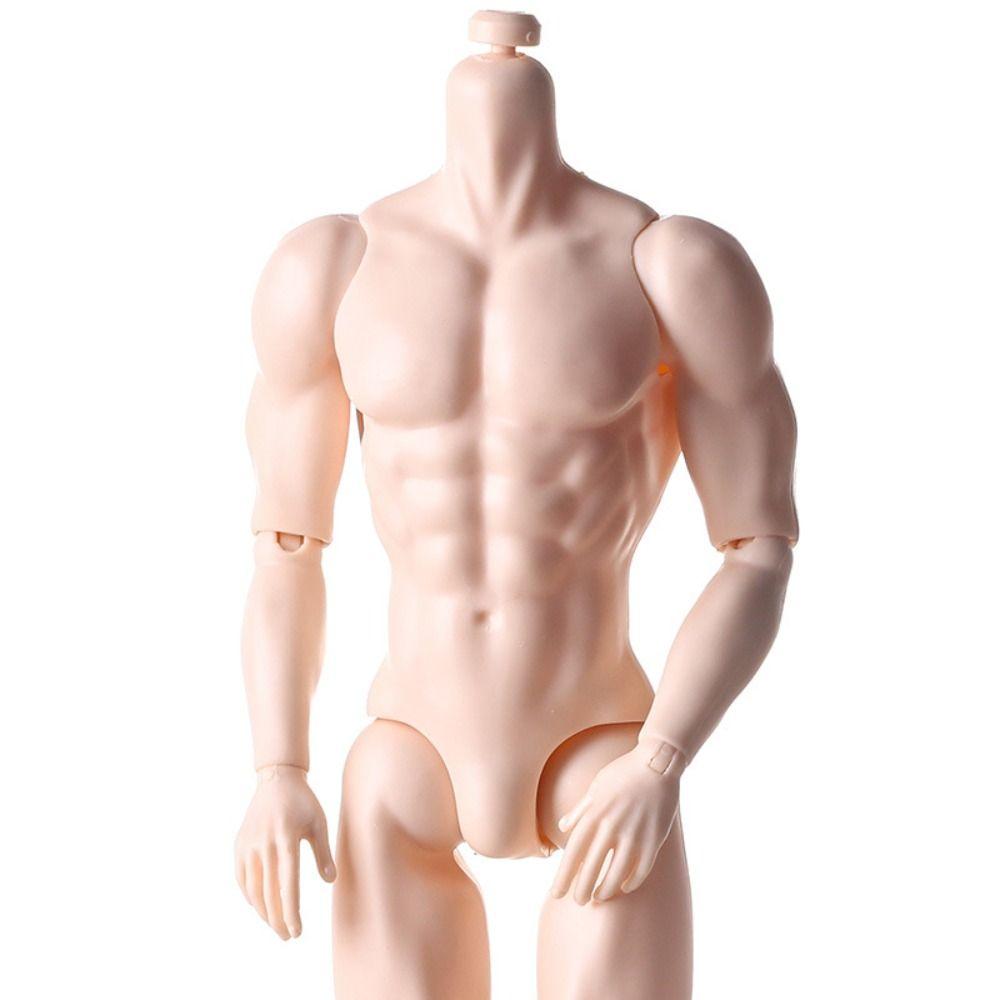 31cm Height 1/6 Male Body Joint Movable Action Figure Body Male Model  Doll's Accessories