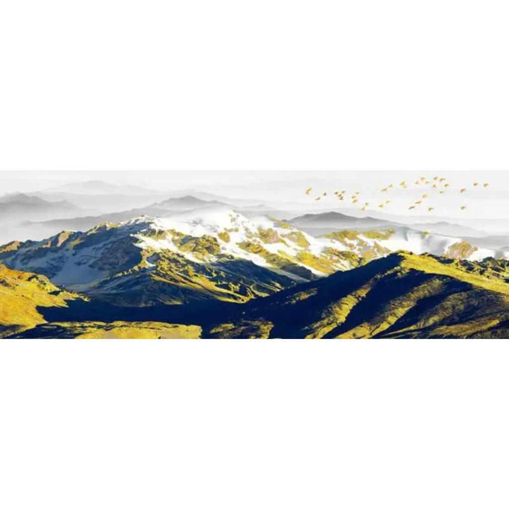 Landscape Canvas Painting, Lake Forest Mountain Scenery Painting Wall Art Decor Posters For Living Room Bedroom Prints Picture