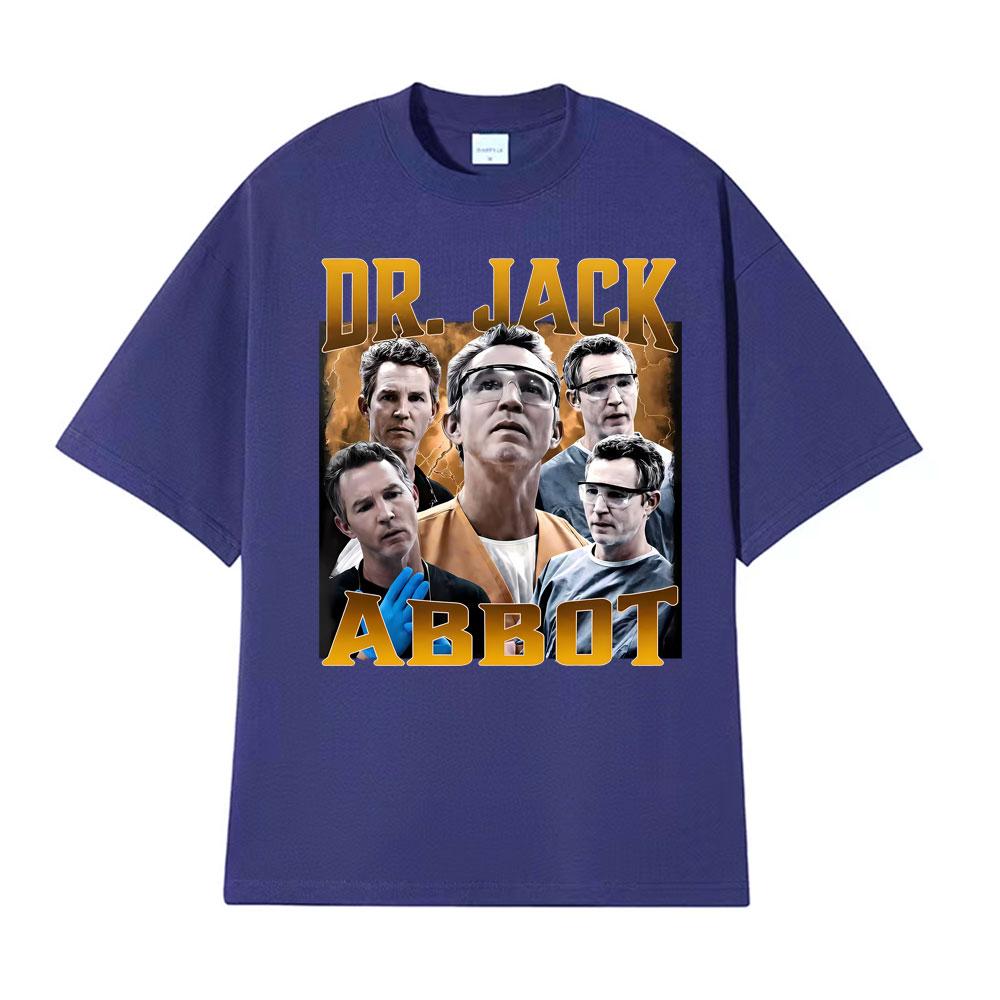 Vintage Dr. Abbott Comfort Medical Drama TV Character Graphic T-shirts Unisex's Clothing Fashion Tee Shirt Unisex Short Sleeve T Shirt