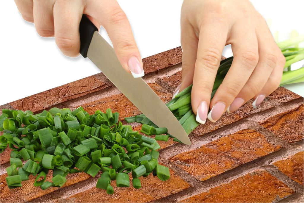 PANNELLO IN VETRO PER CUCINA 60x65 Mattone