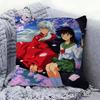 InuY-Yasha Cartoon Animation Cushion Cover Pillowcase Upholstery Sofa Throw Pillow Home Decor Pillowcas