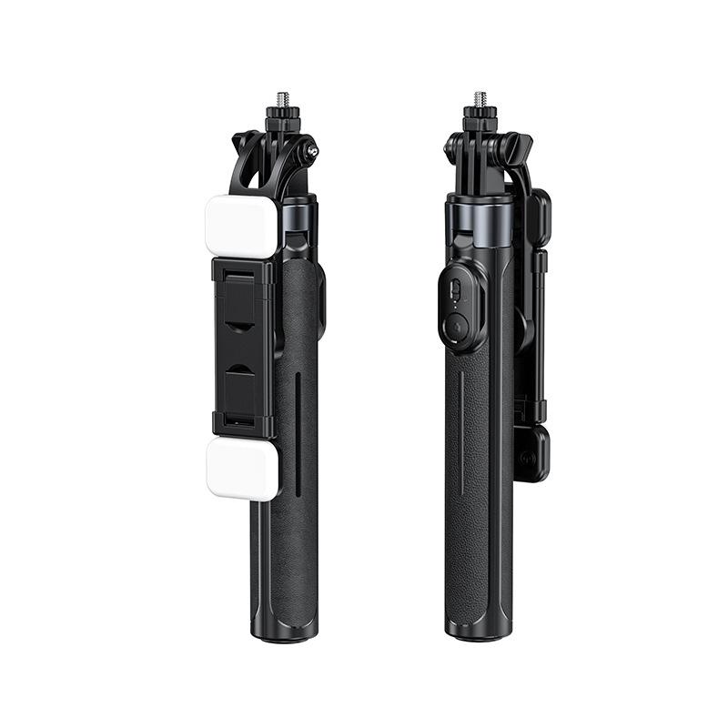 X2 Auto Unfolding Portable Selfie Stick with Tripod Stand and Bluetooth Remote Perfect for Live Streaming and Vlogging