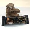 No Cane Sugar Black Wafer Sandwiches 300g/box - Whole Grain, Black Bean, Black Sesame Biscuits.