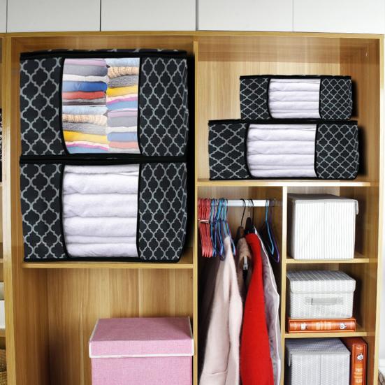 

Портативный полезный складной органайзер для хранения из нетканого материала большой емкости, органайзер для хранения