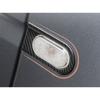 Carbon Fiber Cover Frame Trim Steel Turn Signal For Benz Smart Fortwo 2015-20