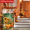 2D Flat - 2D Flat - 2D Flat Pumpkin Sunflower Garden Flag_New_1 (1)- Outdoor Garden Flag Double-Sided Home Decoration Courtyard Decoration Outdoor Dec