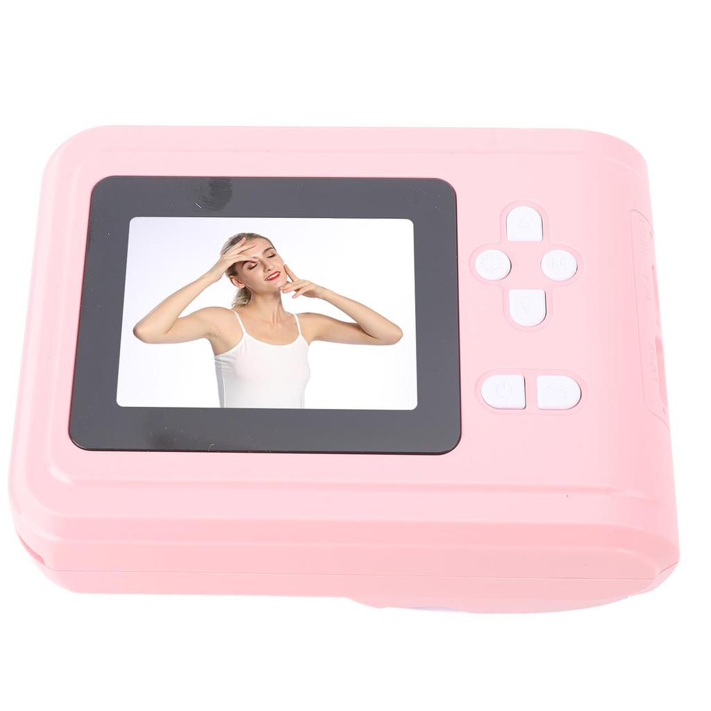 מצלמת הדפסה מיידית וידאו HD 1080P תמונות 48MP מסך 2.4 אינץ' מצלמה מיידית קומפקטית ניידת עם נייר הדפסה