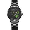 Cool Sports Car Wheel Hub Watch Inner Ring Rotatable Men'S Wheel Quartz Watch Fashion Trendy Men'S Watch