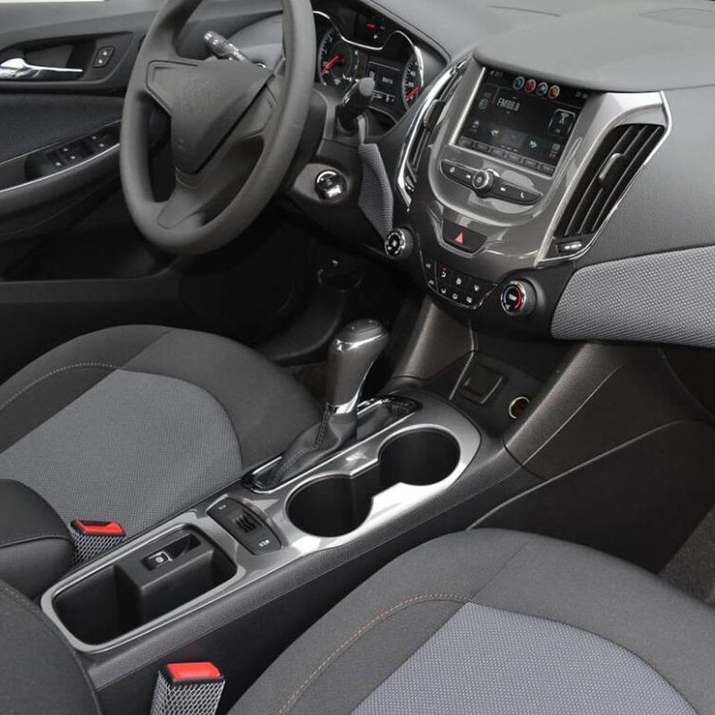 For Chevrolet Cruze Sedan 2017 2018 Center Console Gear Shift Panel Decoration Cover Sticker Trim Accessories