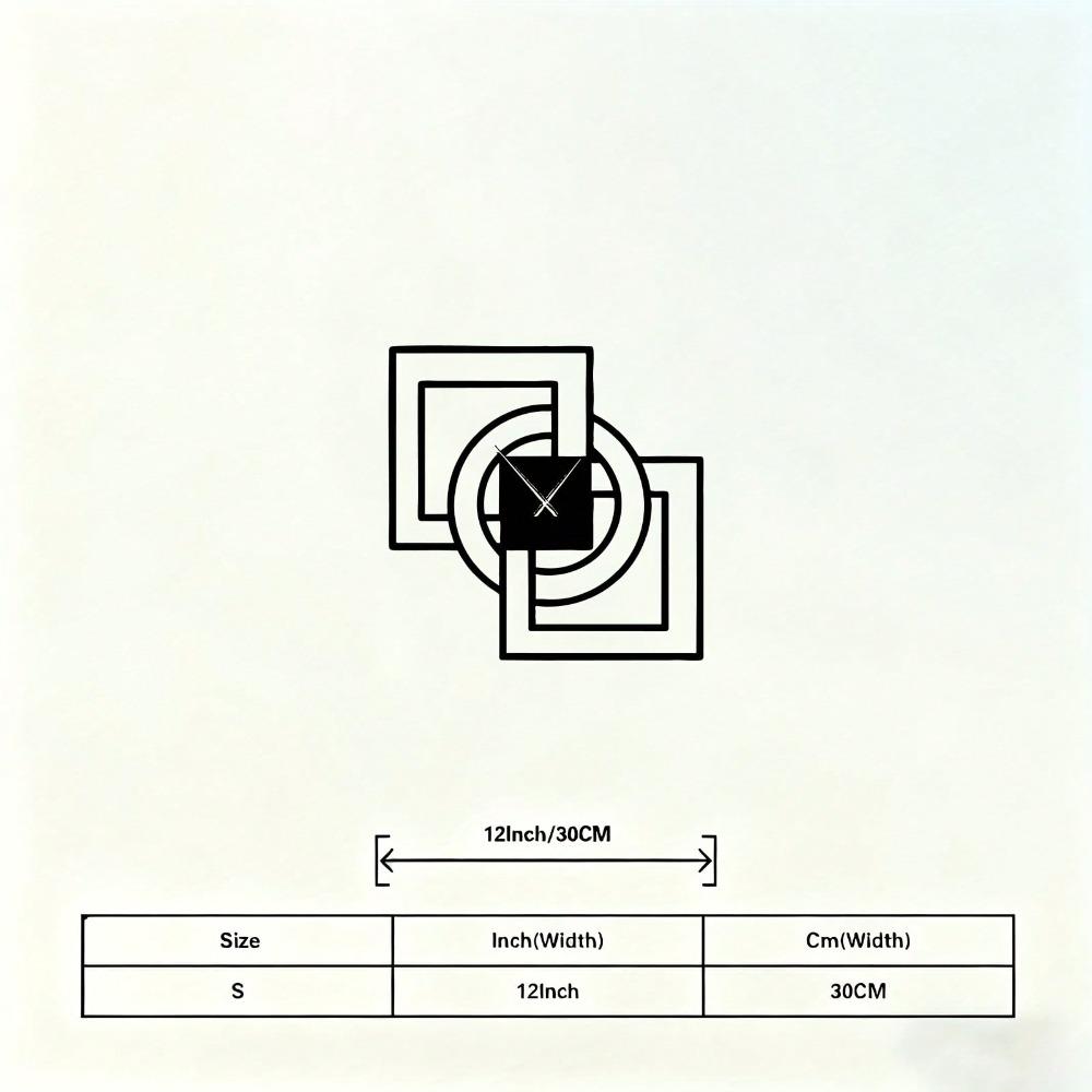 Iron Wall Art Abstract Geometric Modern Sculpture Powder Coated Metal Decor Gift разноцветный