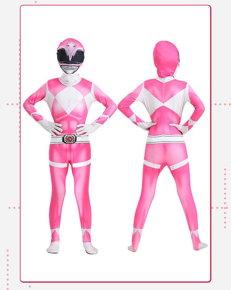 Children's Dinosaur Squadron Cosplay Jumpsuit - Halloween Party & Performance Costume
