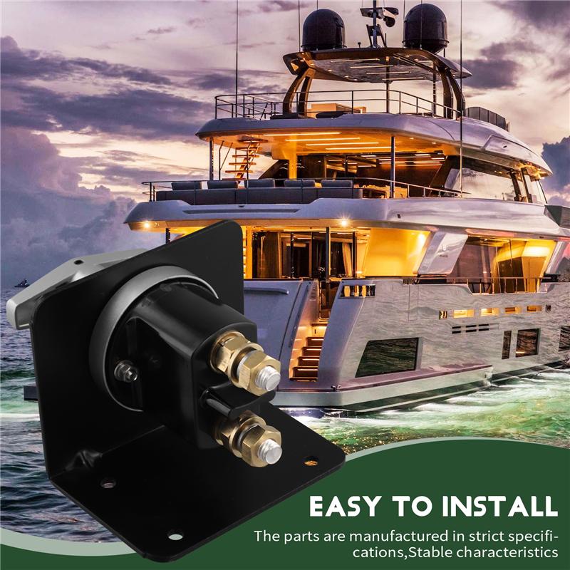 ABLZ-Yacht RV Universal 12V-48V Battery Power Off Switch With Lock Panel Main Power Switch 20247