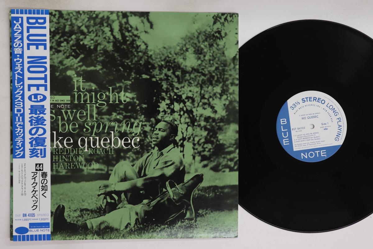 

LP Record IKE QUEBEC - It Might As Well Be Spring BN4105,BST84105 BLUE NOTE 1990 Japan Obi Jazz Used