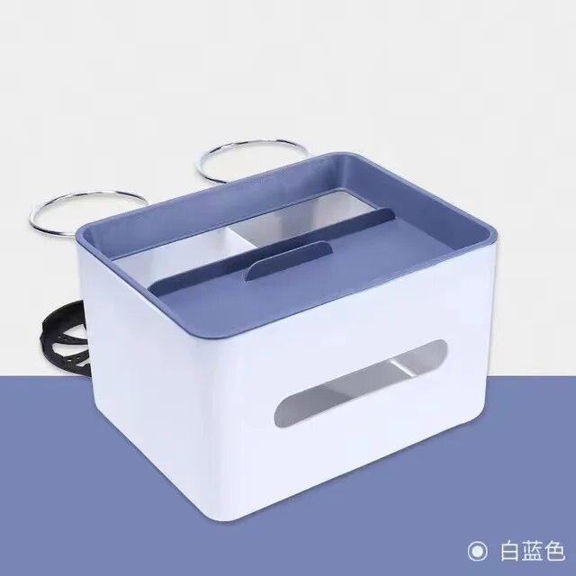 Auto-Wasserbecherhalter, Auto-Handyhalterung, Handbox mit Abdeckung, Taschentuchbox, Wasserbecher für den Rücksitz, Auto-Pump-Taschentuchbox