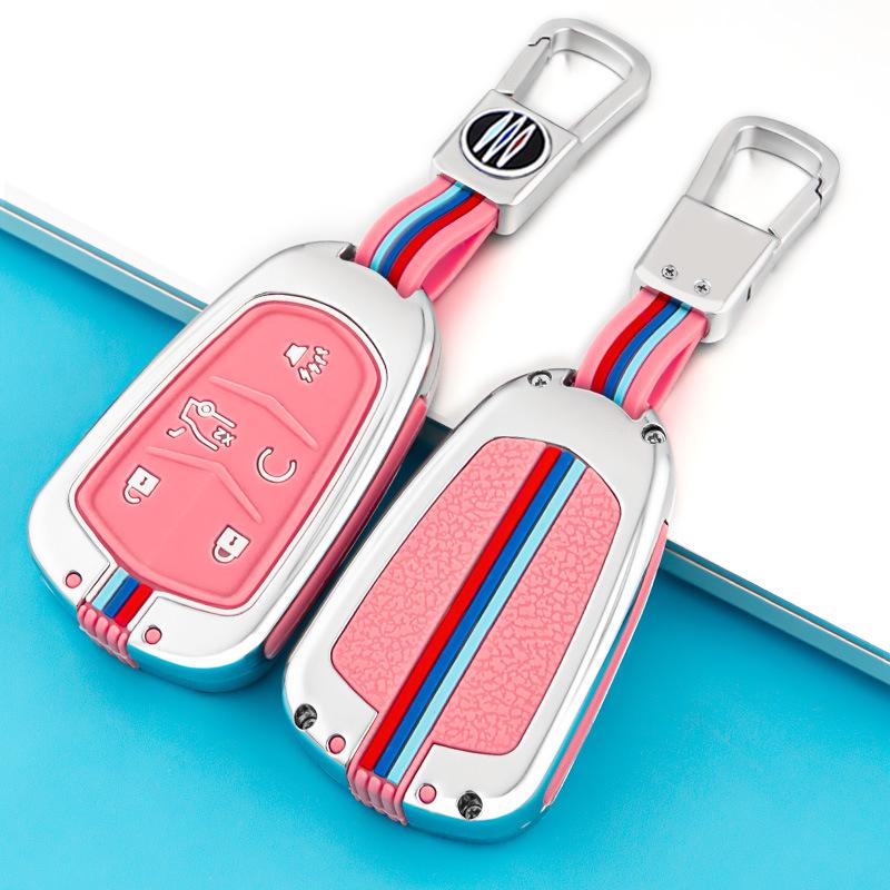 Silicone Remote Key Fob Cover for Cadillac XT5, CT6, XTS, XT4, and ATSL - Creative Design for Men and Women