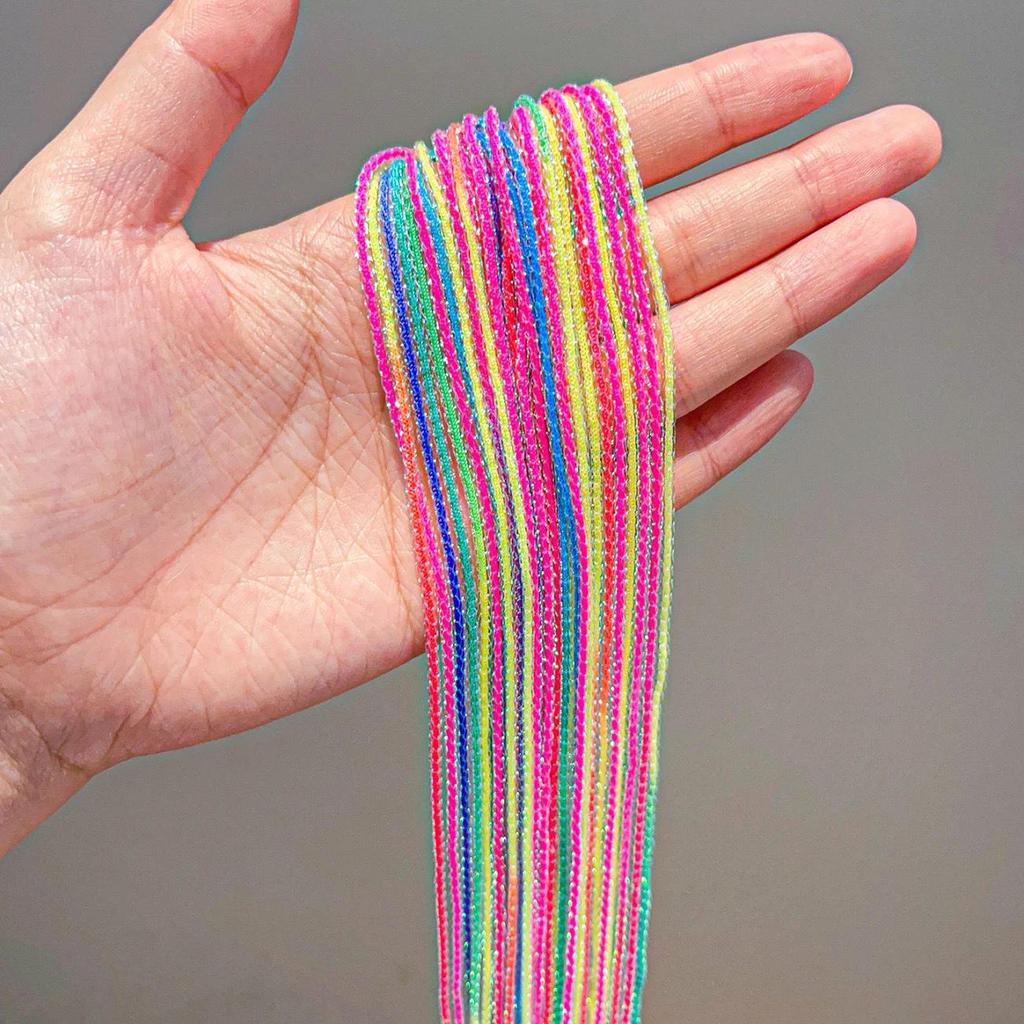 Girls' Jazz Dance Hair Accessories: Children's Braiding Ropes & Silver Street Dance Headwear