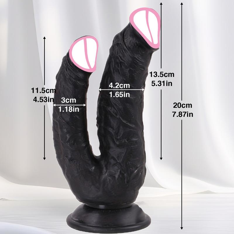 Double Dildos Big Anal Dick Butt Plug Sex Machine Realistic Double Headed Penis for women man couples Huge Dildo Adult Sex Toys