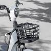 1 Set Große Kapazität Anti-Extrusion Fahrrad-Frontkorb Schwarz PC Abnehmbarer Fahrradkorb Mit Deckel Für Elektrofahrrad