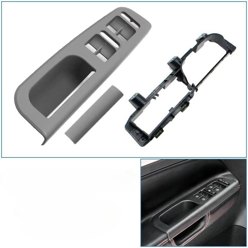 3Pcs for Bora Golf 4 Interior Door Handle Lifter Switch Bracket Base Caps 1J1 867179 3B1 867 171 E 3B0867175