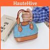 Color Versatile Solid Small Shell Shoulder Bag No Lining Casual Daily Outings