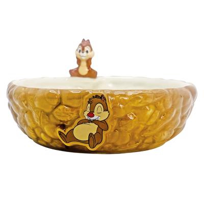 Sunart Disney Snack with SAN4068 "Chip & Dale" Bowl, Approx. 18cm, Figurine,