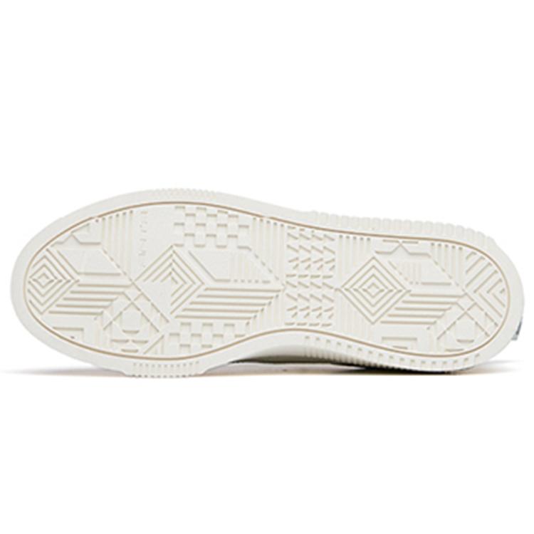 New Anta Life Collection Low Top Skateboard Shoes Men's White Blue 112228040-3