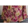 DIMANAF 2025 Women New Plus Size Spring Long Dress Long Sleeve Floral O-Neck Printing Loose Casual Vintage Maxi