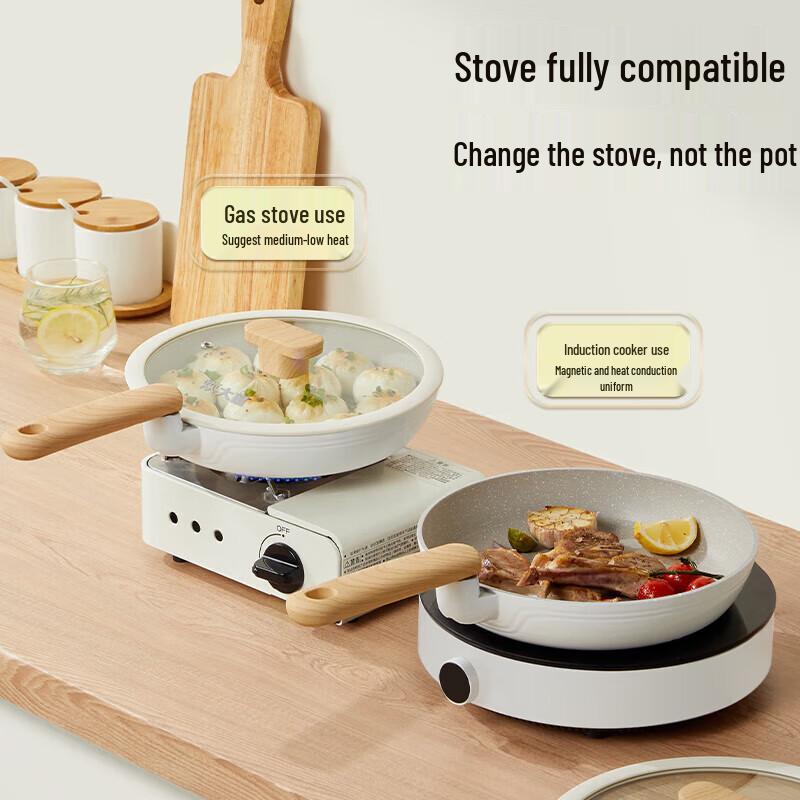 Chuidahuang 24cm Non-stick Frying Pan with Lid