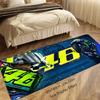 Interior Floor Mat Doormat Non-slip Foot Rug for Entryway 46 The Doctor Motorcycle Player Carpet Bedroom Bedside Mats Home Decor
