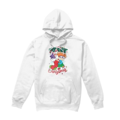 Rugrats Mens Chucky Christmas Stocking Hoodie