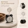 Balck Place Card Holder Wood Business Card Holder Cute Memo Clip Holder  For Home