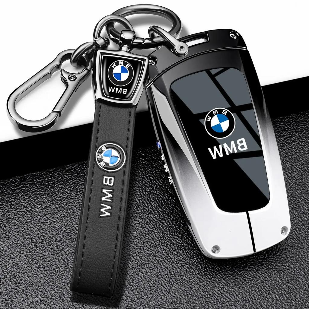 ORWI7 Car Key Case Cover Key Bag For BMW F20 G20 G30 X1 X3 X4 X5 G05 X6 Accessories Car-Styling Holder Shell Keychain Protection