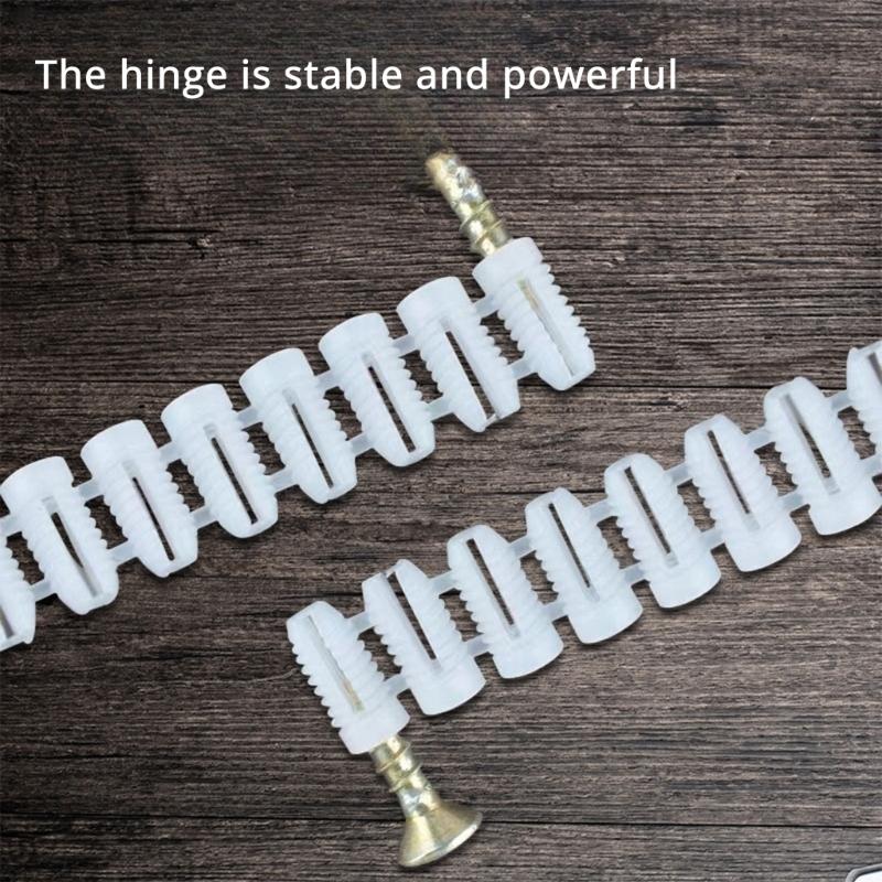 900pcs Sturdy Plastic Expansion Dowels 5mm Portable Accessory for Household Repairs and Professional Installation Needs