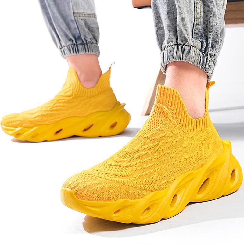 Running Shoes for Men Thick Sole Anti Slip Shock-absorbing Mesh Casual Shoes 2025 Ultra-Light Comfortable Sports Shoes for Men