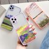 Field Flower Scenery Phone Case For Iphone 7 8 Plus SE2 16 15 11 12 13 Pro Max 12 13 Mini 14 Plus X XR XS Shockproof Cover Funda