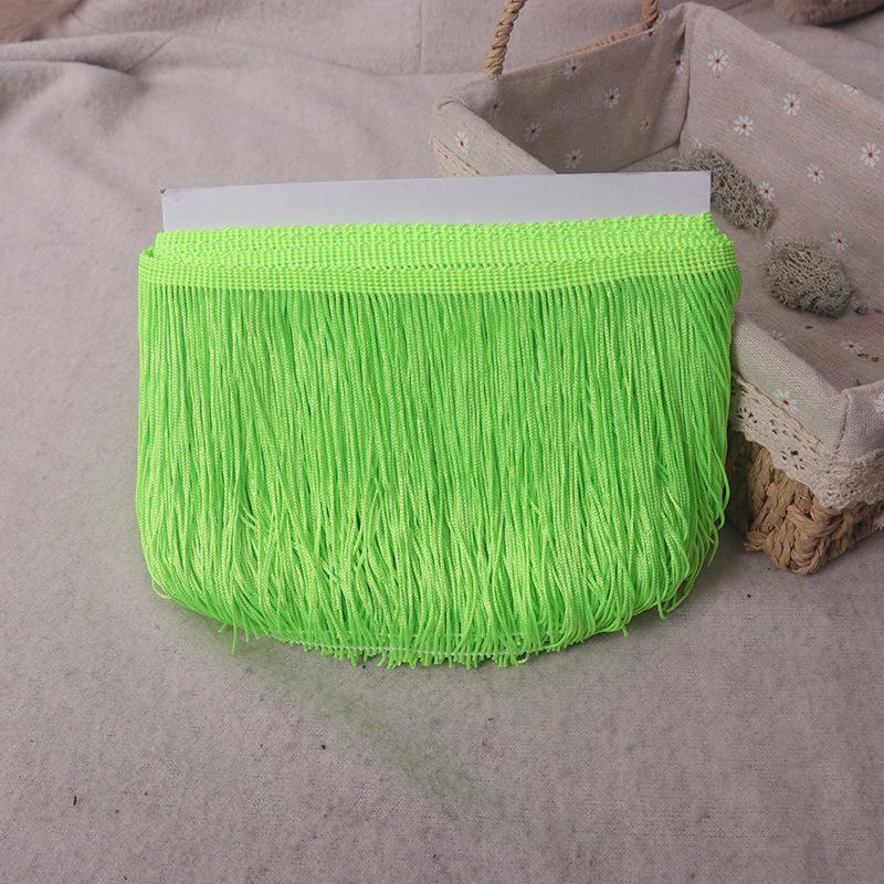Polyester Fringe Tassel Trim (10-20cm) for Stage Costumes, Curtains, Carpets, and Lace Decorations