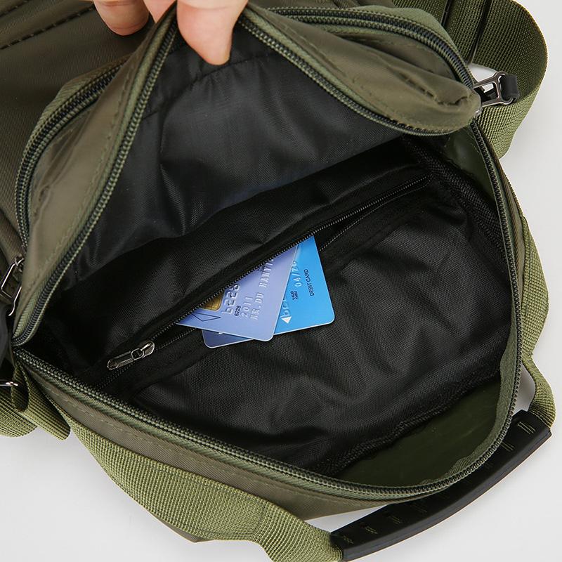 Men's Shoulder Bag Business Leisure Large Capacity Portable Handbag Multi Layer Waterproof Male's Crossbody Bags