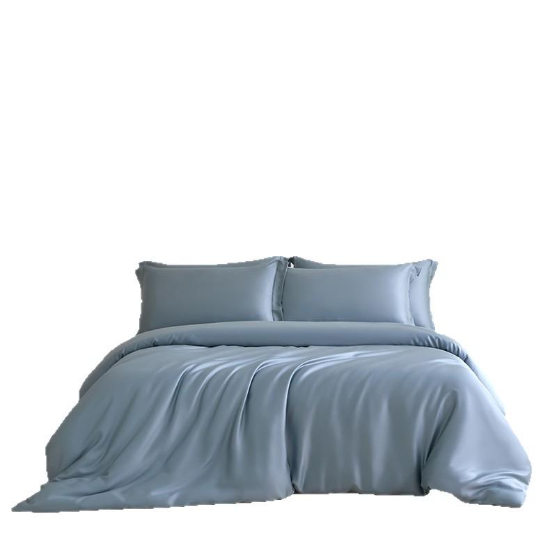 Summer Cooling Tencel Lyocell Ice Silk Bedding Set (4-Piece)