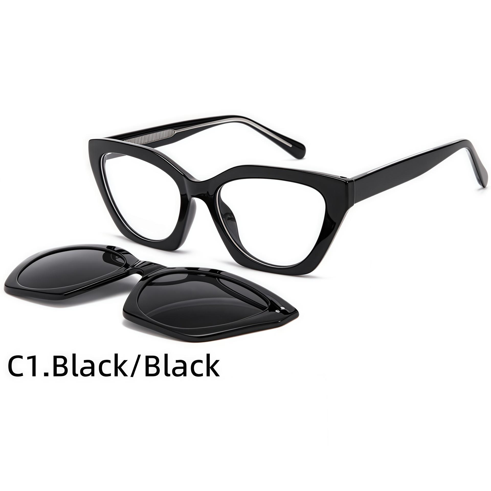 

Солнцезащитные очки «кошачий глаз» европейского и американского стиля с поляризацией: Трендовая защита от УФ-лучей для мужчин и женщин