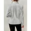 Jacket Long Sleeved Ladies An Elegant Single Breasted High Necked Jacket Suitable For Casual Wear In Spring And Autumn