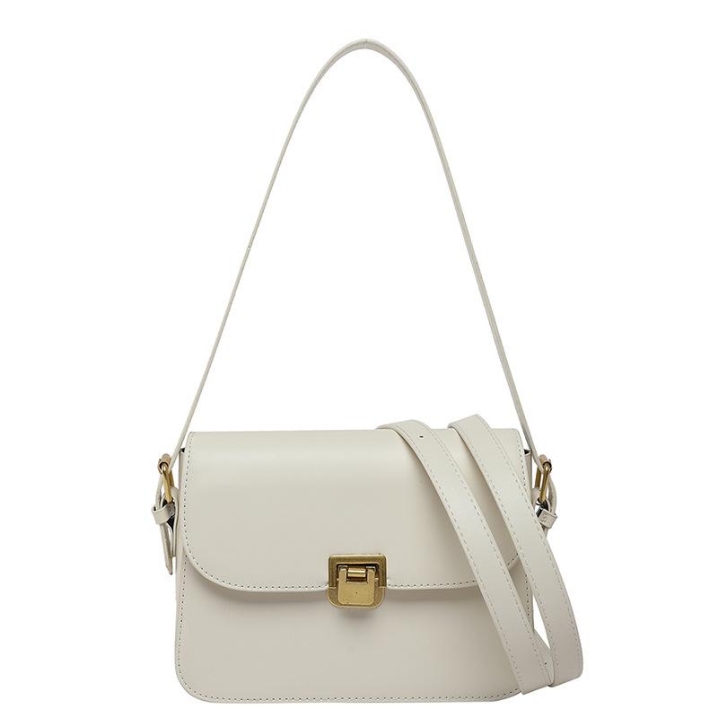 Temperament Women's Bag Women's 2025 New Versatile Fashion Simple Messenger Bag Retro Foreign Style Shoulder Small Square Bag