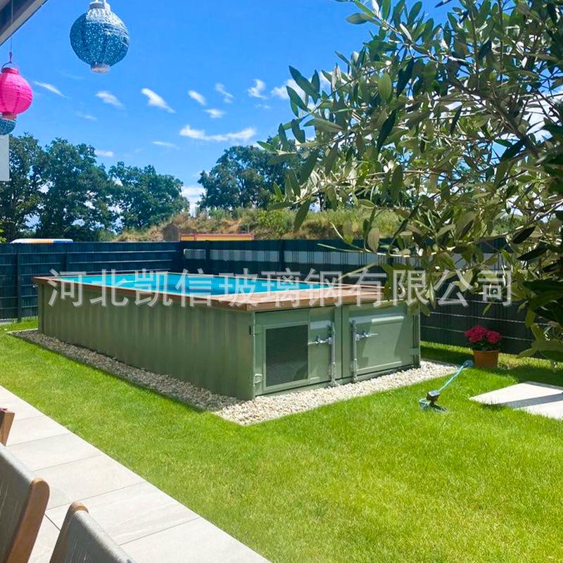 Home Villa Fiberglass Spa & Swimming Pool Container