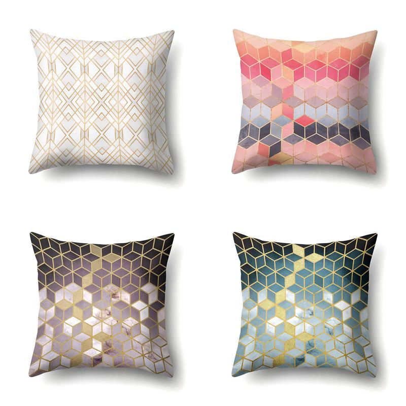 Polyester Pillowcase Automobile Decoration Home Printed Pillowcase