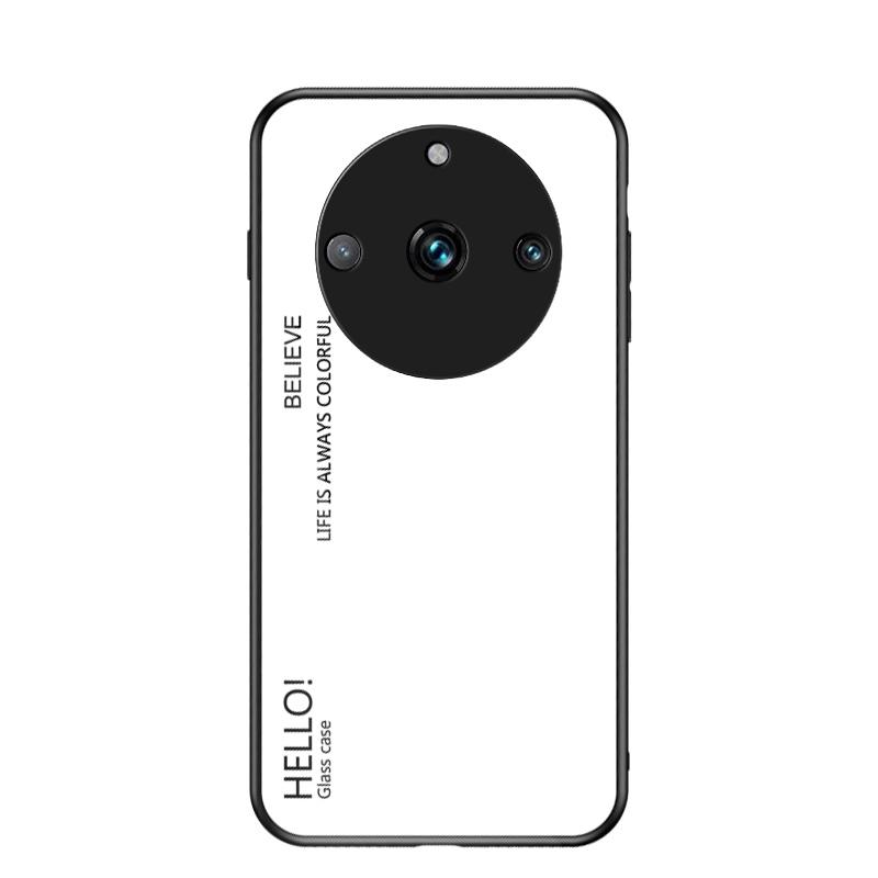 Realme11 Pro+ Case Gradient Tempered Glass Cover For OPPO Realme 11 10 9i 9 Pro Plus + Realme10 Realme11 5G Phone Cases