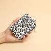 Women'S Leopard Print Slim Wallet with Multi-Card Slots, Key Ring Zipper Closure, Card Holder For Compact Everyday Carry for Women