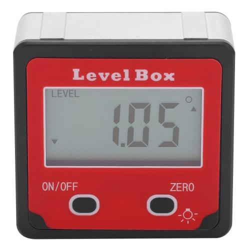 Digital Horizontal Inclinometer, Digital Angle Meter with Magnet On the Bottom